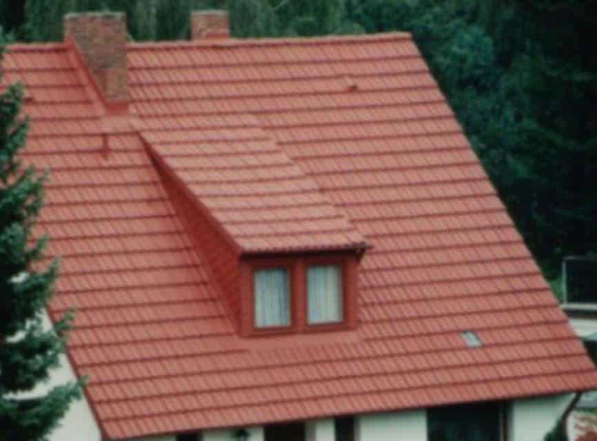 Beschichtetes Ziegeldach